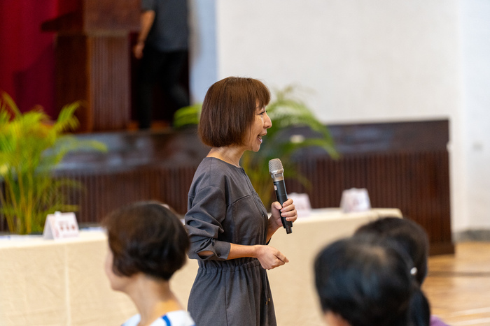 洪淑姮講師分享教師一句話的影響力圖片