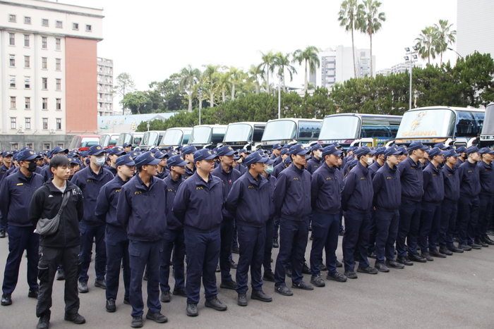 專43期115年寒假實習於115年1月19日出發，由校長親自訓勉學生。圖片