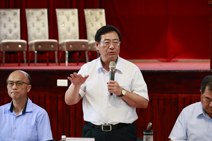本校專44期暑假實習說明會於115年6月8日假大禮堂舉行，會議由校長主持。圖片