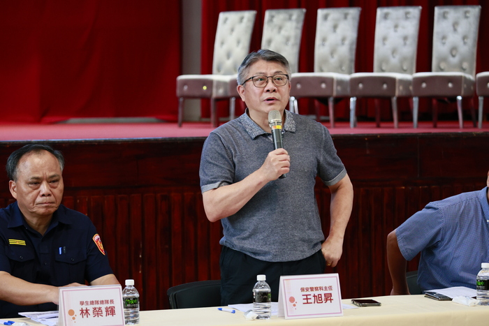 本校專44期暑假實習說明會於115年6月8日假大禮堂舉行，會議由校長主持。圖片