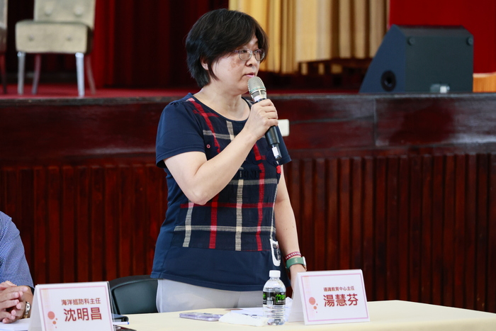 本校專44期暑假實習說明會於115年6月8日假大禮堂舉行，會議由校長主持。圖片