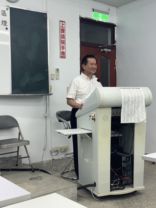 教育長率員至中華航業人員訓練中心訪視專44期海巡科學生圖片